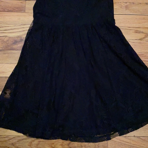 Lacy black mesh dress - Picture 3 of 3